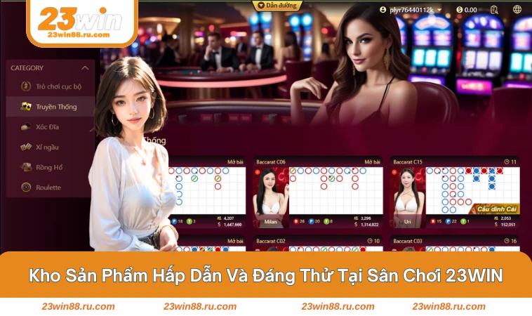 Sảnh casino sang trọng với dealer chuyên nghiệp.