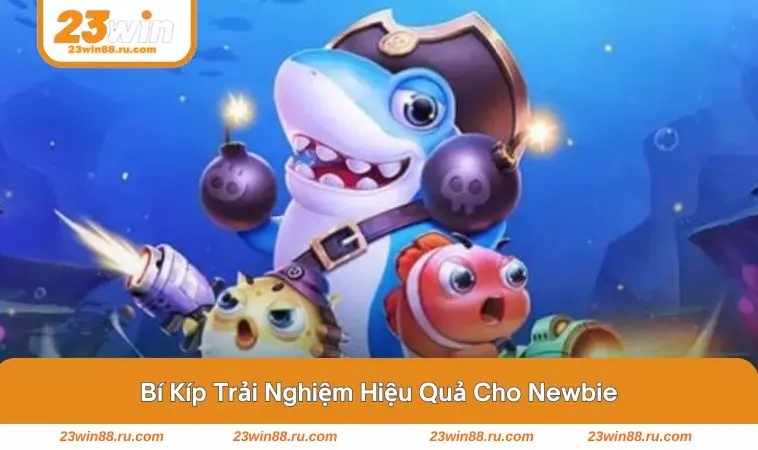 Bàn bắn cá rực rỡ với nhiều sinh vật biển di chuyển